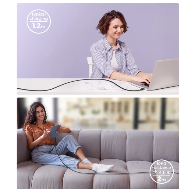 Кабель Joyroom Multi-Color Series A14 USB-C to Lightning 20W 1.2 m Black (S-CL020A111B)