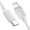 Кабель Joyroom Color Series USB-C to Lightning 1.2m 20W White (S-CL020A111W)