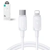Кабель Joyroom Color Series USB-C to Lightning 1.2m 20W White (S-CL020A111W)