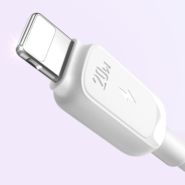 Кабель Joyroom Color Series USB-C to Lightning 1.2m 20W White (S-CL020A111W)