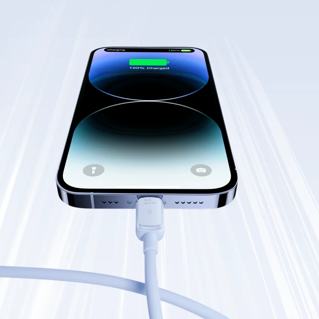 Кабель Joyroom Color Series USB-C to Lightning 1.2m 20W Blue (S-CL020A11BL)