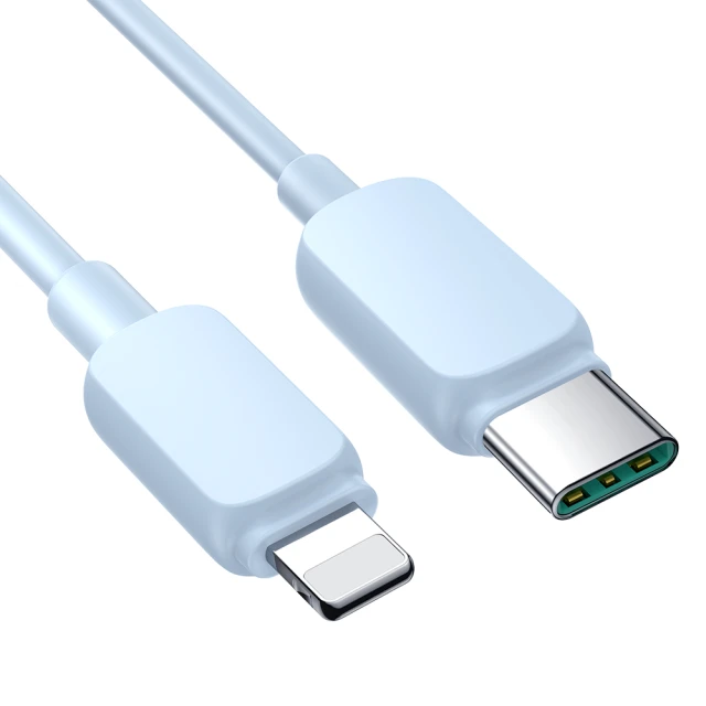 Кабель Joyroom Color Series USB-C to Lightning 1.2m 20W Blue (S-CL020A11BL)