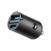 Автомобільний зарядний пристрій Joyroom JR-CCN18 65W A+C Pull-Ring Style Mini Black (6956116749576)