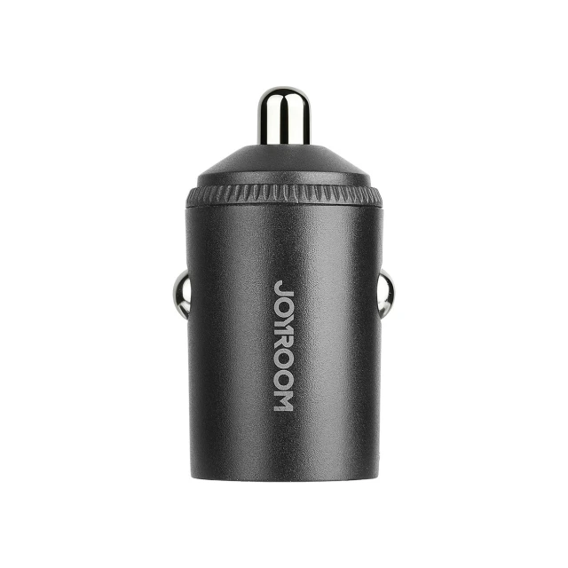 Автомобільний зарядний пристрій Joyroom JR-CCN18 65W A+C Pull-Ring Style Mini Black (6956116749576)