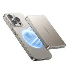 Повербанк Joyroom JR-PBM08 Pro 22.5W 10000mAh 2x USB-C Titanium (6956116749828)