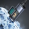 Кабель Joyroom Prism Series Digital Display USB-C to USB-C 1.2m 100W Black (S-CC100A16)