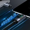 Кабель Joyroom Prism Series Digital Display USB-C to USB-C 1.2m 100W Black (S-CC100A16)