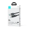 Кабель Joyroom Prism Series Digital Display USB-C to USB-A 1.2m 66W Black (S-AC066A16)