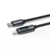 Кабель Joyroom Prism Series Digital Display USB-C to Lightning 1.2m 20W Black (S-CL020A16)