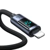 Кабель Joyroom Prism Series Digital Display USB-A to Lightning 1.2m Black (S-AL012A16)