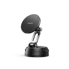 Автотримач Joyroom JR-ZS510 Gel Suction Cup Foldable Gunmetal Black with MagSafe (6956116752507)