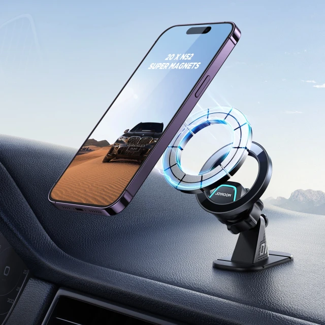 Автотримач Joyroom Magnetic Cockpit Car Holder Black (JR-ZS376)