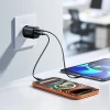Зарядний пристрій Joyroom JR-TG7 33W USB-A + USB-C з кабелем 60W USB-C 1m Black (6956116753771)