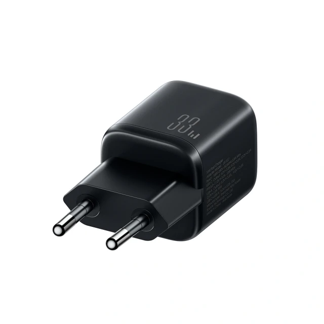 Зарядний пристрій Joyroom JR-TG7 33W USB-A + USB-C з кабелем 60W USB-C 1m Black (6956116753771)