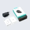 Зарядний пристрій Joyroom JR-TG7 33W USB-A + USB-C з кабелем 60W USB-C 1m Black (6956116753771)
