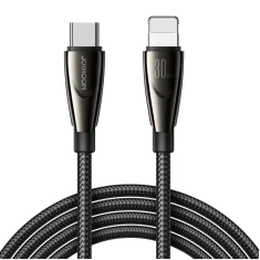 Кабель Joyroom Pioneer Series SA31-CL3 USB-C to Lighting 30W 1.2m Black (6956116759445)