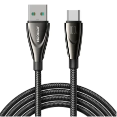 Кабель Joyroom Pioneer Series SA31-AC6 USB-A to USB-C 100W 1.2m Black (6956116759483)