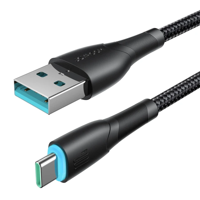 Кабель Joyroom Starry Series USB-A to USB-C 100W 1 m Black (SA32-AC6 Black)