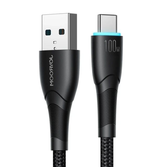 Кабель Joyroom Starry Series USB-A to USB-C 100W 1 m Black (SA32-AC6 Black)