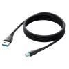 Кабель Joyroom Starry Series USB-A to USB-C 1 m Black (SA32-AC3 Black)