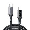 Кабель Joyroom StarTalk 100W USB-C - USB-C 1.2m Черный (6956116762339)