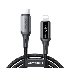 Кабель Joyroom StarTalk S-A60 30W USB-C - Lightning 1.2m Black (6956116762346)