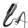 Кабель Joyroom StarTalk S-A60 30W USB-C - Lightning 1.2m Black (6956116762346)