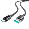 Кабель Joyroom StarTalk 3A USB-A - USB-C 1.2m Чорний (6956116762353)