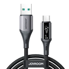 Кабель Joyroom StarTalk 3A USB-A - USB-C 1.2m Черный (6956116762353)