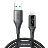 Кабель Joyroom StarTalk 3A USB-A - Lightning 1.2m Чорний (6956116762360)