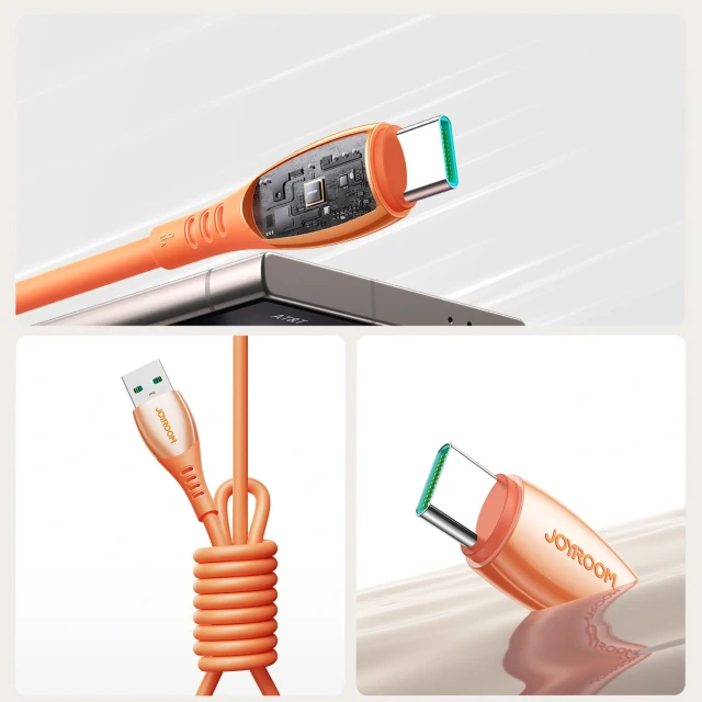 Кабель Joyroom S-A59 Vibrant Series 30W USB-C - Lightning 1.2м Фиолетовый (S-A59)
