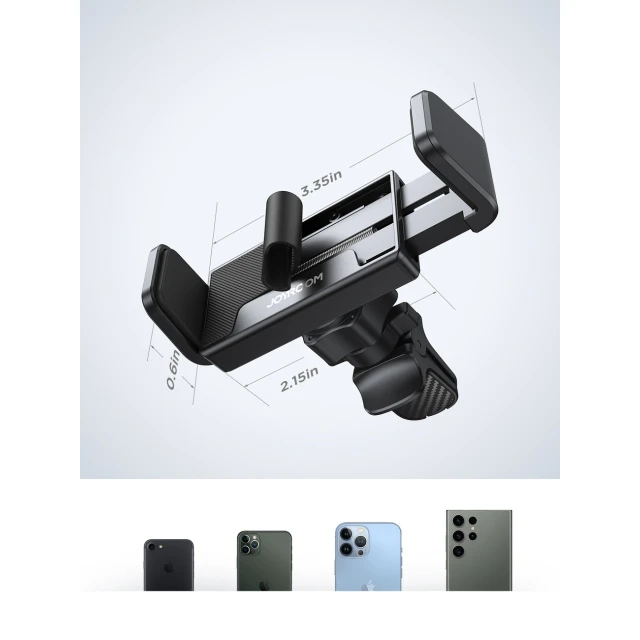 Автотримач Joyroom Car Phone Holder For Air Vent Black (JR-ZS377)