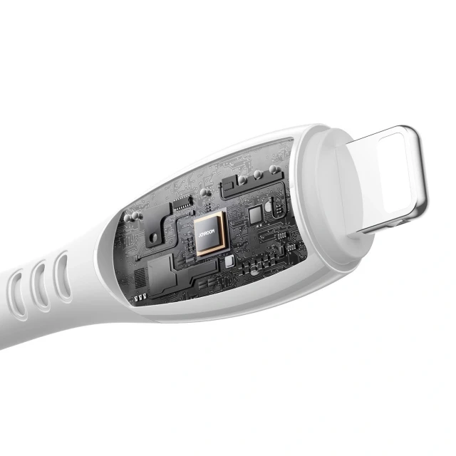 Кабель Joyroom S-A59 Vibrant Series 30W USB-C - Lightning 1.2m Білий (6956116764920)