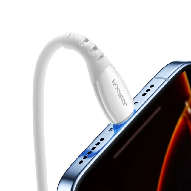 Кабель Joyroom S-A59 Vibrant Series 30W USB-C - Lightning 1.2m Білий (6956116764920)