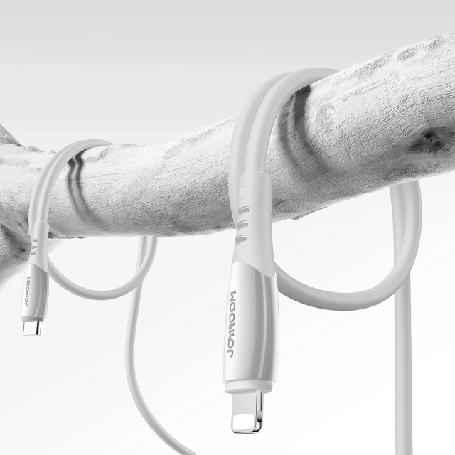Кабель Joyroom S-A59 Vibrant Series 30W USB-C - Lightning 1.2m Білий (6956116764920)