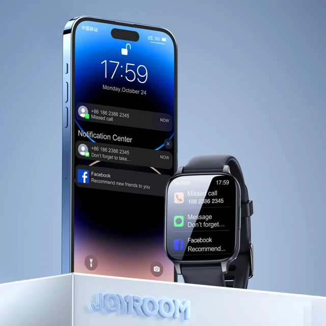 Смарт-годинник Joyroom FT3 Pro Fit-Life IP68 Dark Grey (JR-FT3)