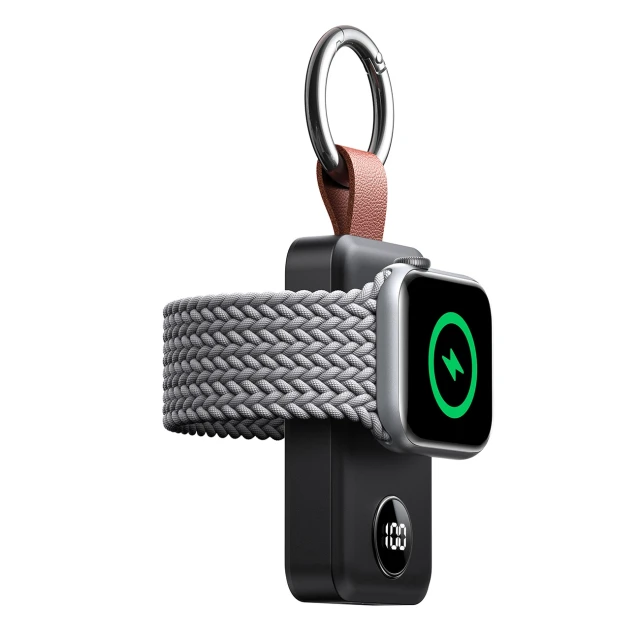 Бездротовий портативний зарядний пристрій Joyroom 2000mAh 3W для Apple Watch Black (JR-WQW01)