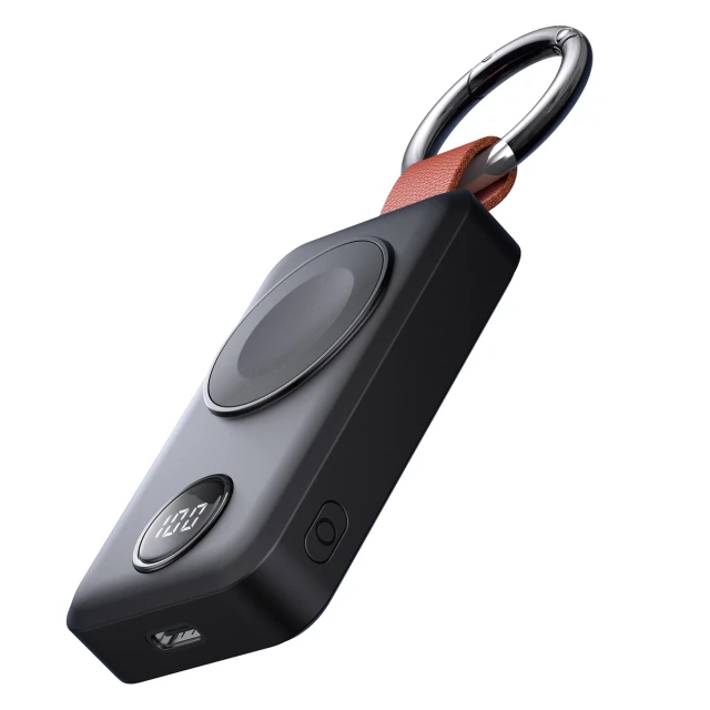 Бездротовий портативний зарядний пристрій Joyroom 2000mAh 3W для Apple Watch Black (JR-WQW01)