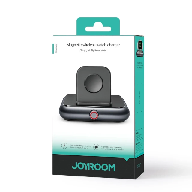 Бездротовий зарядний пристрій Joyroom USB-C 5W для Apple Watch Black (JR-WQW03)