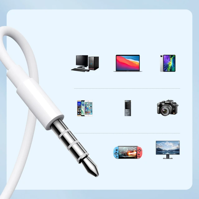 Навушники Joyroom IP54 TWS White (Joyroom Wired EW01)