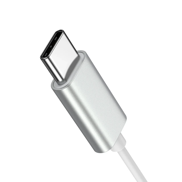 Навушники Joyroom In-ear Headphones USB-C Silver (JR-EC06 Silver)