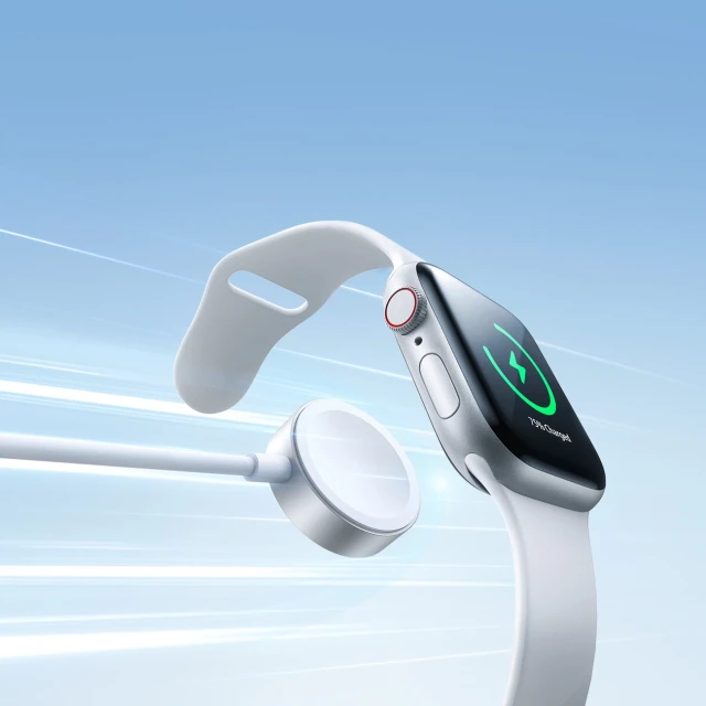 Зарядний кабель Joyroom USB-A to Apple Watch Charger/2хLightning 1.2 m White (S-IW007 White)