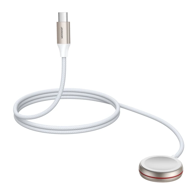 Зарядний кабель Joyroom Inductive Charger для Apple Watch 1.2 m White (S-IW01)