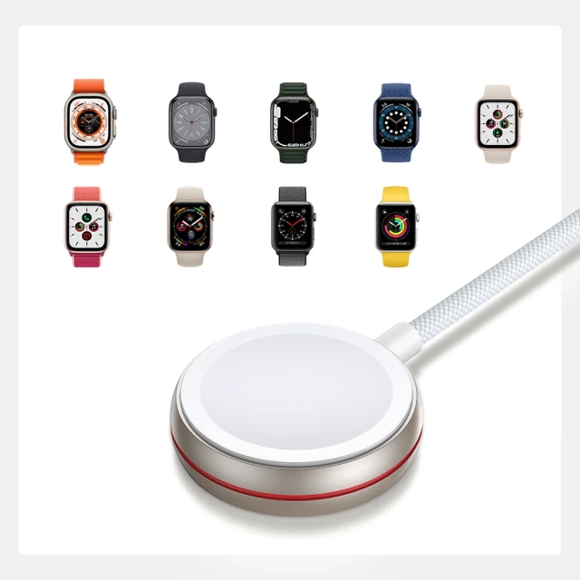 Зарядний кабель Joyroom Inductive Charger для Apple Watch 1.2 m White (S-IW01)