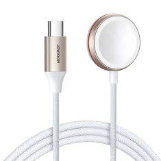 Зарядний кабель Joyroom Inductive Charger для Apple Watch 1.2 m White (S-IW01)