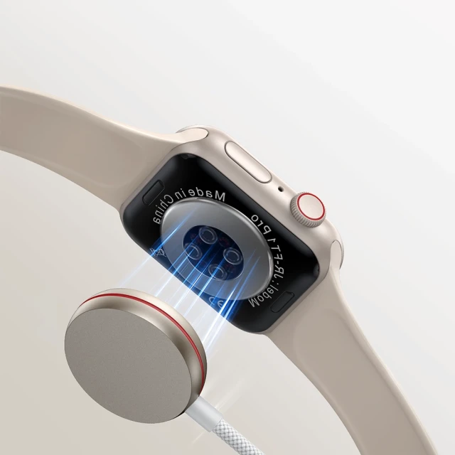 Зарядный кабель Joyroom Inductive Charger USB-C to Lightning/Apple Watch 1.5 m White (S-IW012)