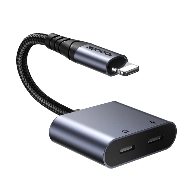 Адаптер Joyroom DAC Lightning to 2xLightning Black (SY-L02)