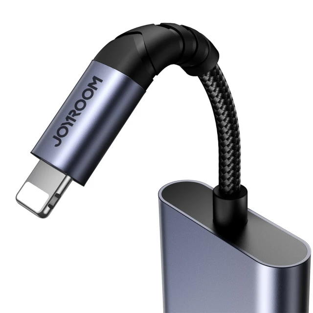 Адаптер Joyroom DAC Lightning to 2xLightning Black (SY-L02)