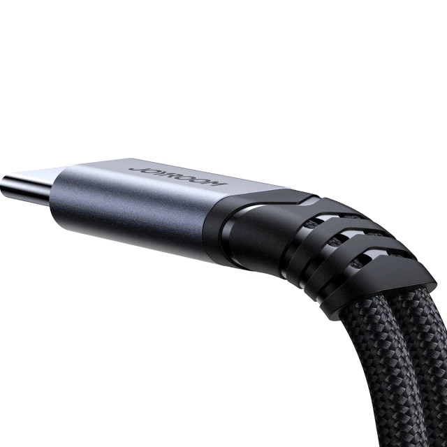 Адаптер Joyroom DAC USB-C to USB-C/Mini Jack 3.5 mm Black (SY-C02)
