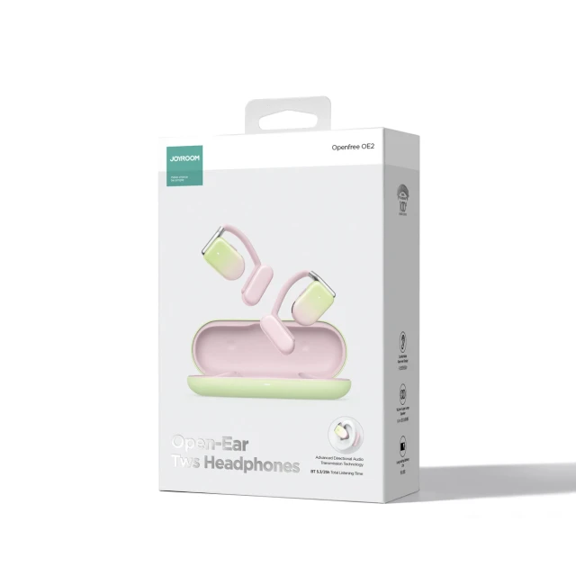 Бездротові навушники Joyroom Openfree JR-OE2 TWS Pink (6956116779313)